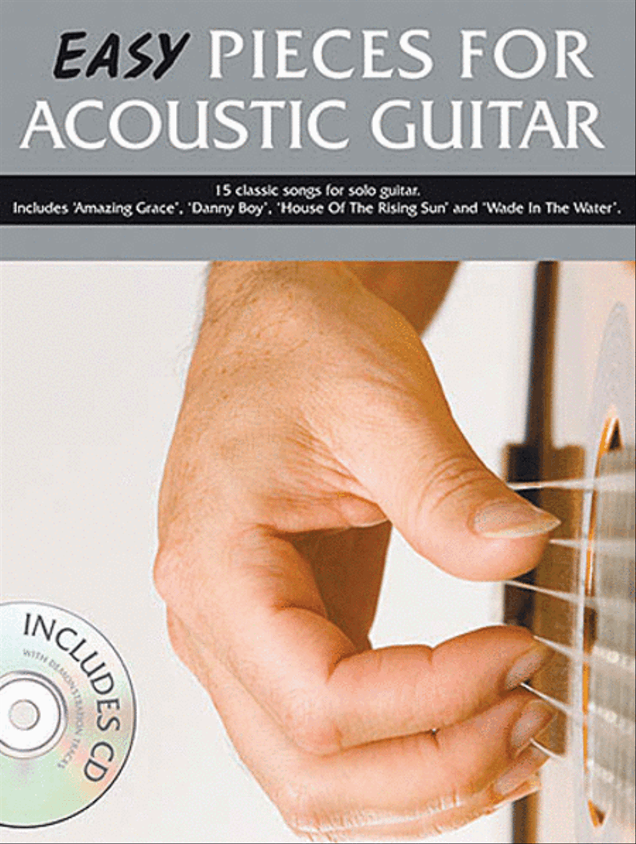 Easy Pieces for Acoustic Guitar Acoustic Guitar scores gallery preview page 1