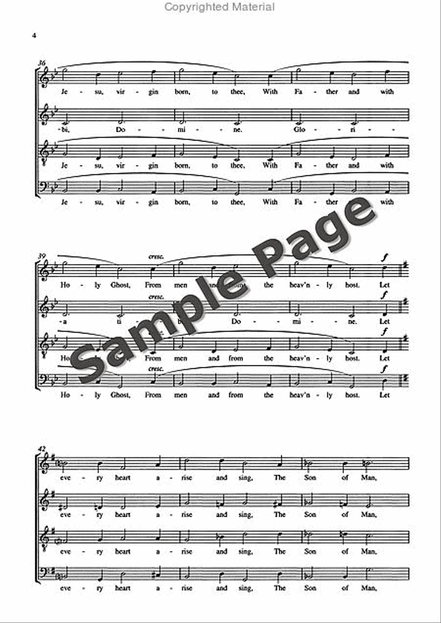 3 Carols 3 Carols 4-Part scores gallery preview page 7