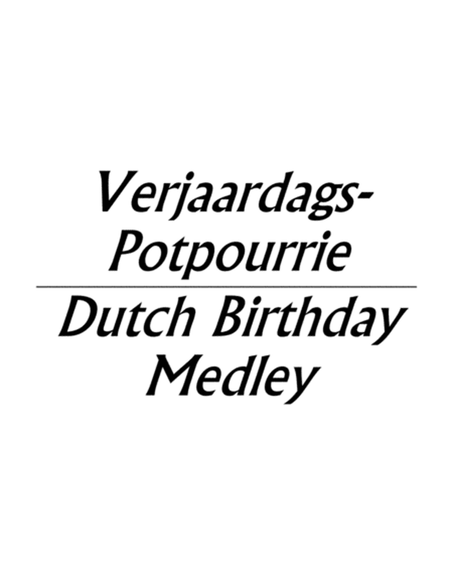 Opus 129, Dutch Birthday Medley for Voice, Violin & Piano (Score & Parts) image number null
