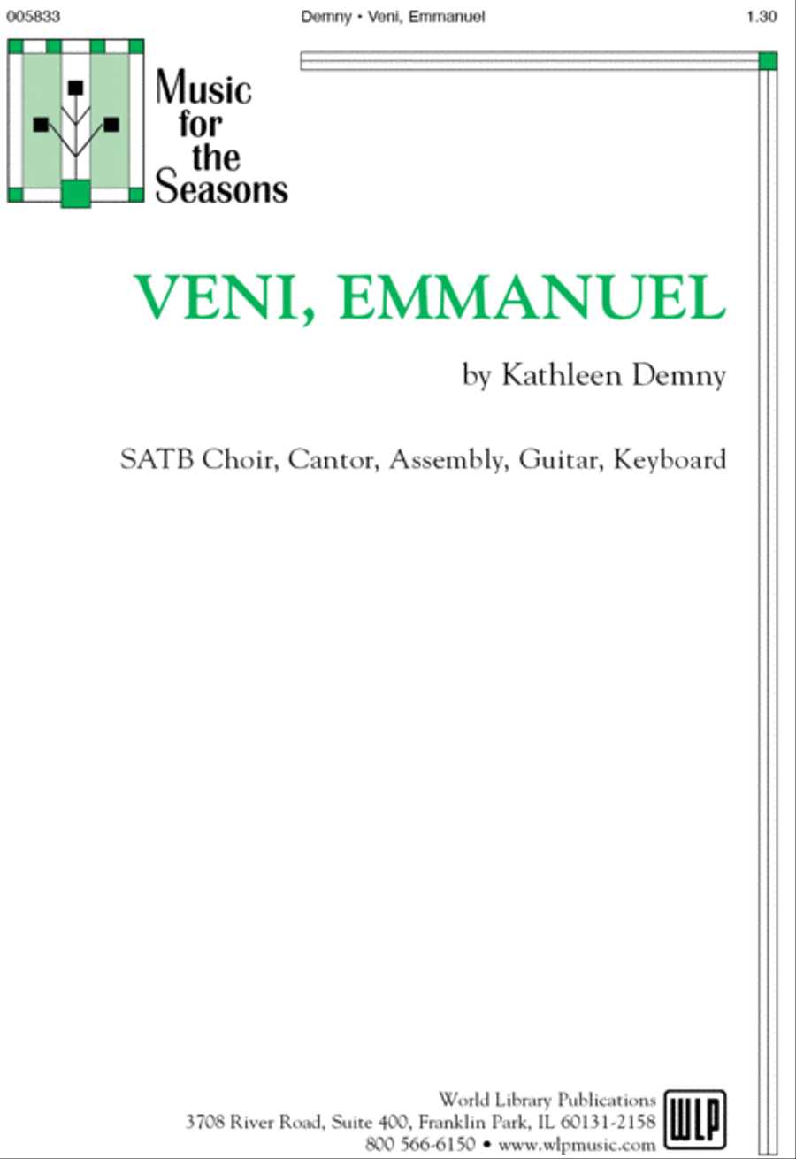 Veni Emmanuel Veni Emmanuel 4-Part scores gallery preview page 1