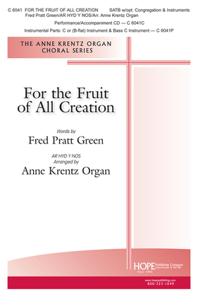 Book cover for For the Fruit of All Creation