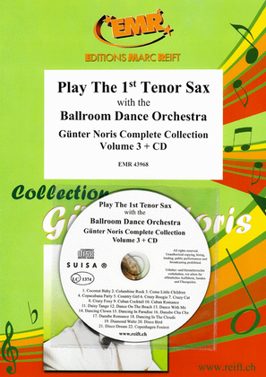 Play The 1st Tenor Sax With The Ballroom Dance Orchestra Vol. 3