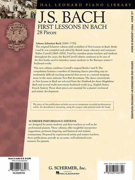 First Lessons in Bach image number null