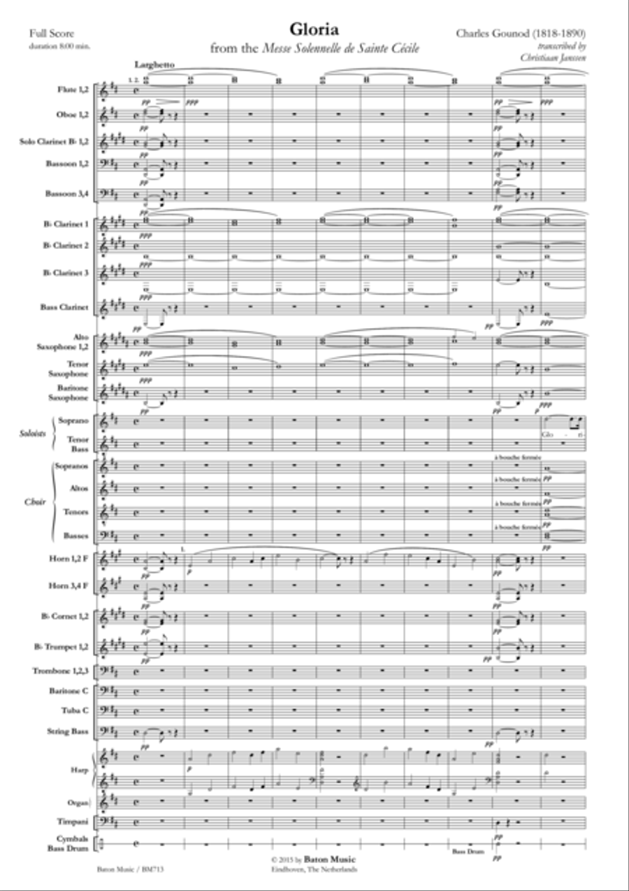 Gloria Choir scores gallery preview page 2