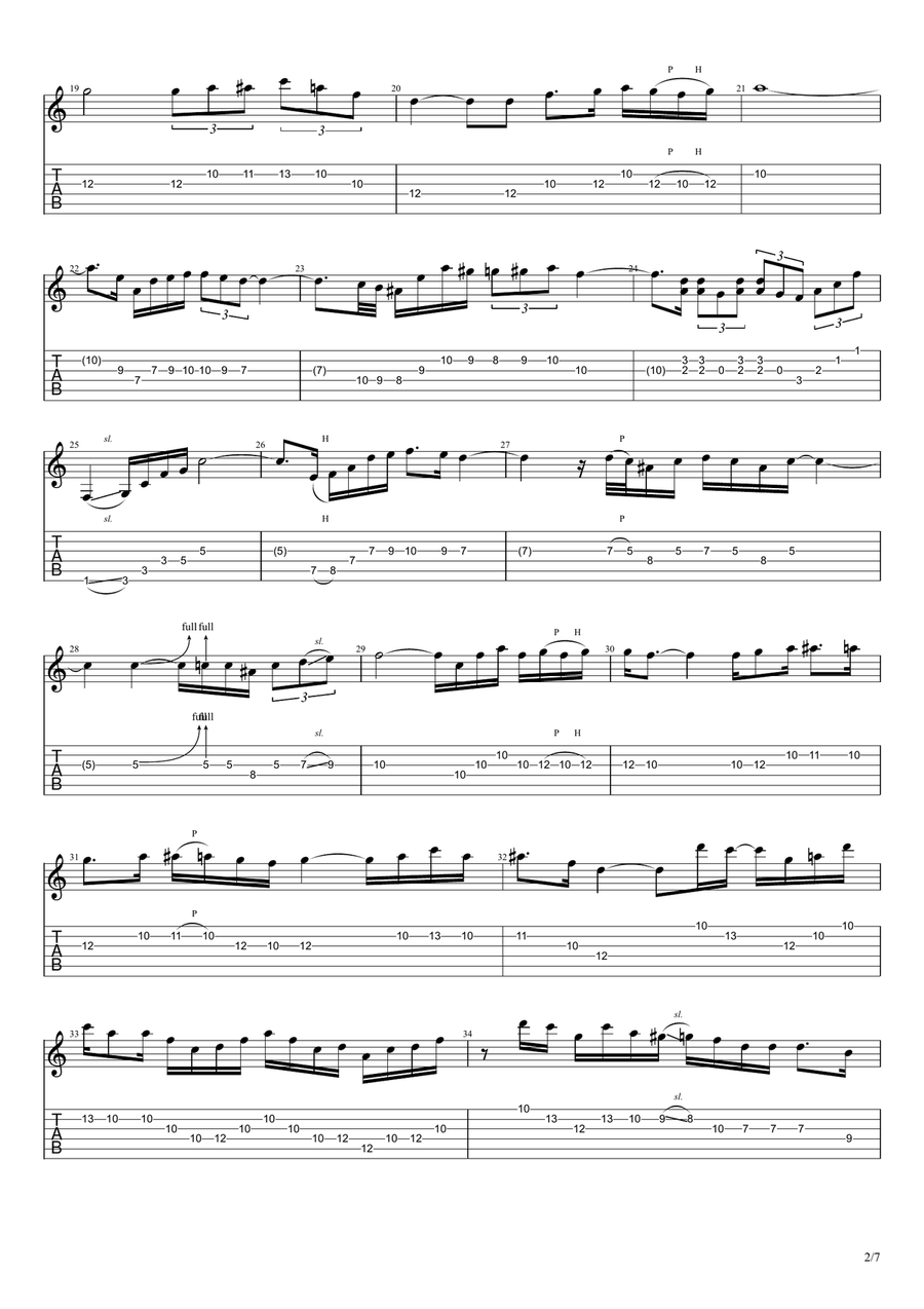 Tunnel Of Love Acoustic Guitar scores gallery preview page 2