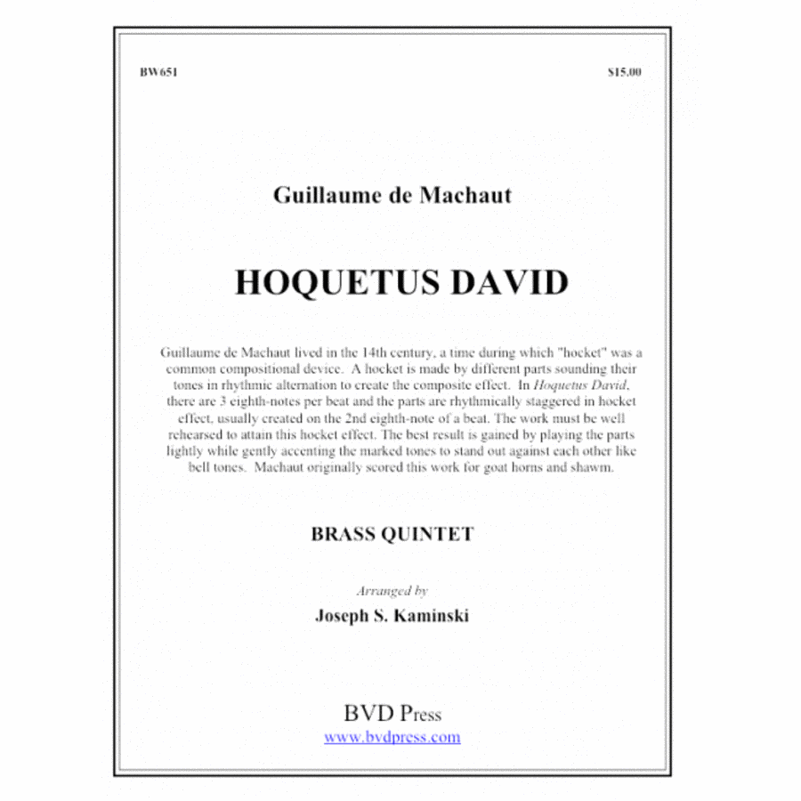 Hoquetus David