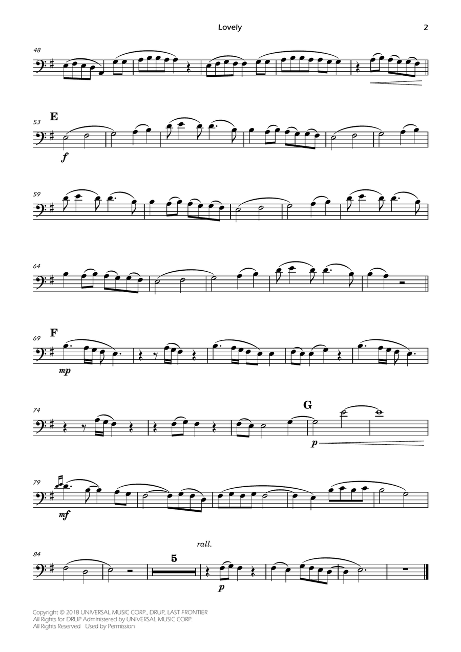 Lovely Piano scores gallery preview page 2