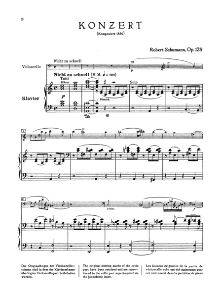 Cello Concerto, Op. 129