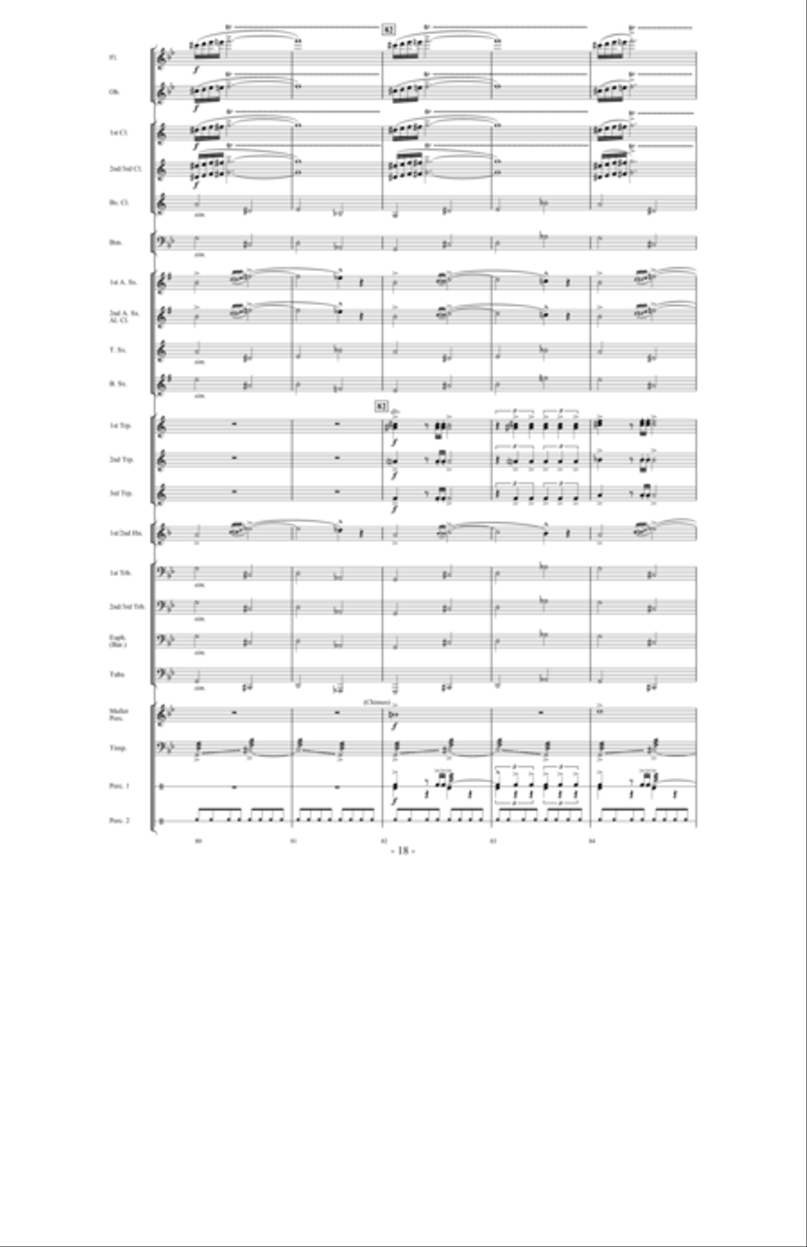Return of the Crusaders Concert Band scores gallery preview page 17