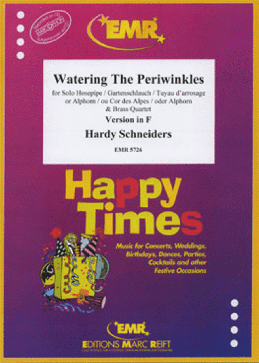 Watering The Periwinkles Brass Quartet scores gallery preview page 1