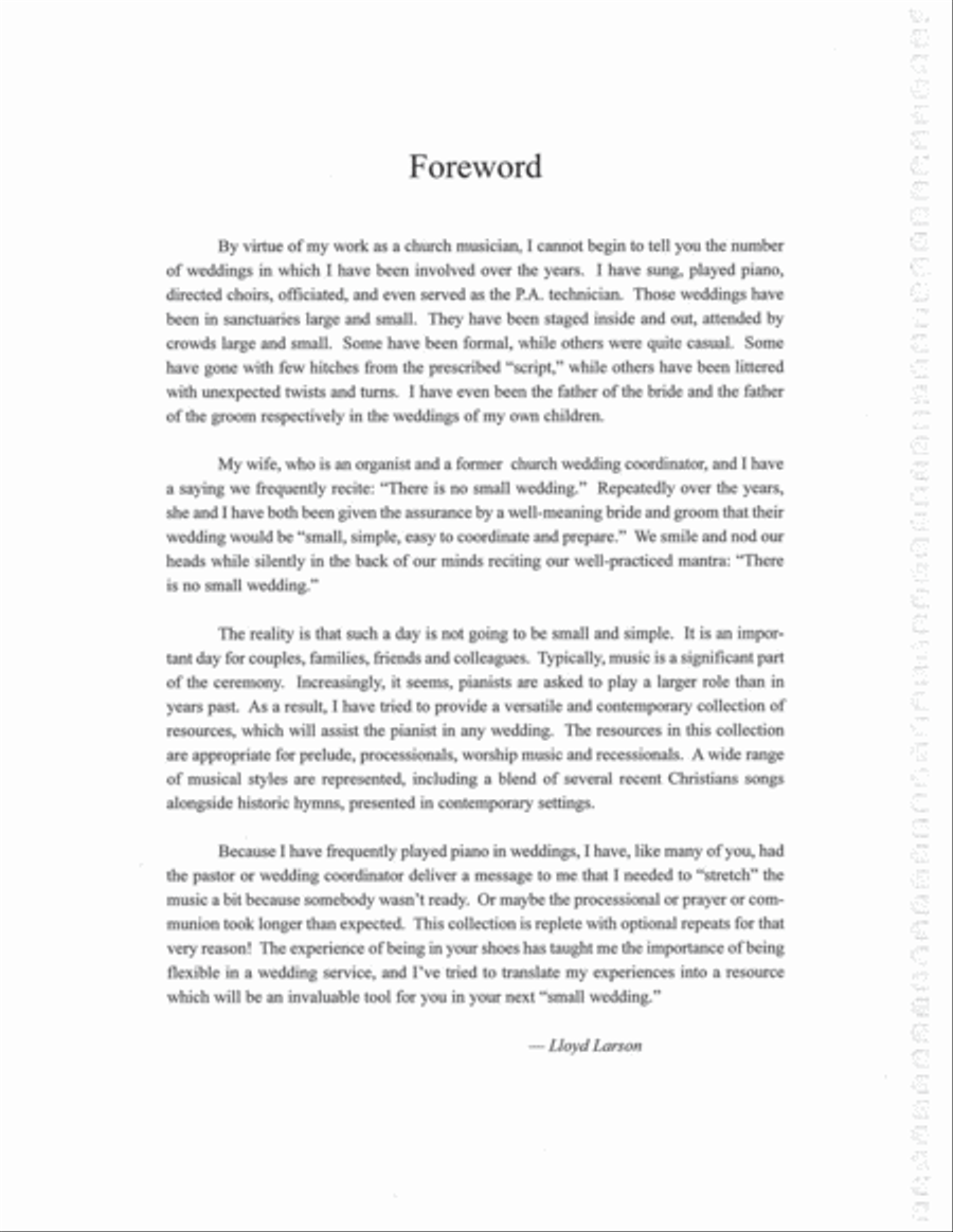 The Contemporary Wedding Pianist-Digital Download Piano Solo scores gallery preview page 4