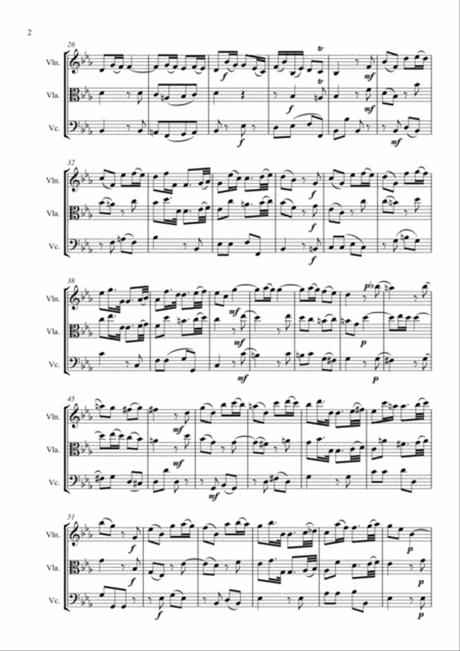 Gallo: Trio Sonata No.8 in Eb Mvt.I (