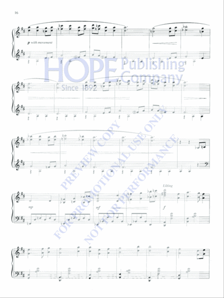 This Is My Story, This Is My Song Piano Solo scores gallery preview page 18