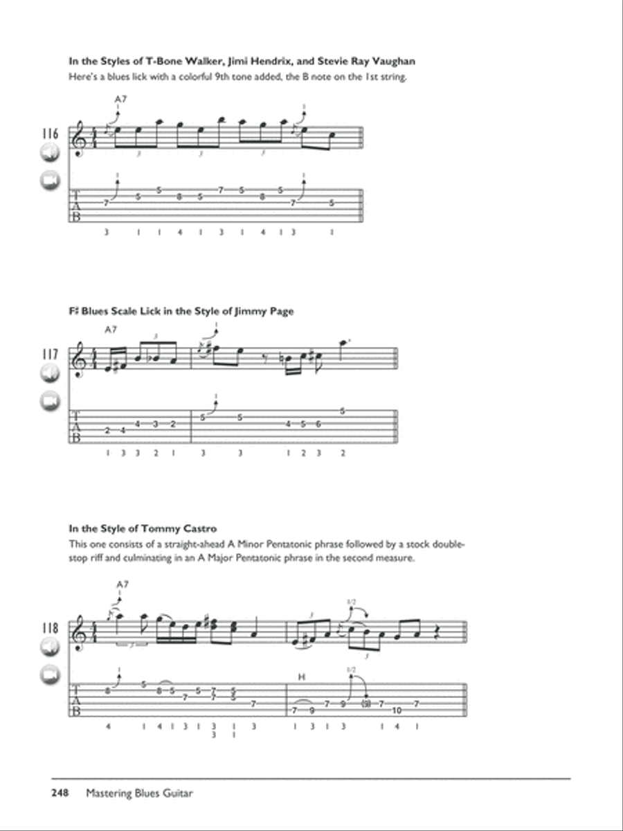 The Complete Blues Guitar Method Complete Edition Electric Guitar scores gallery preview page 15