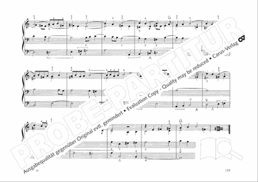 Orgelschule Orgelschule Organ scores gallery preview page 141