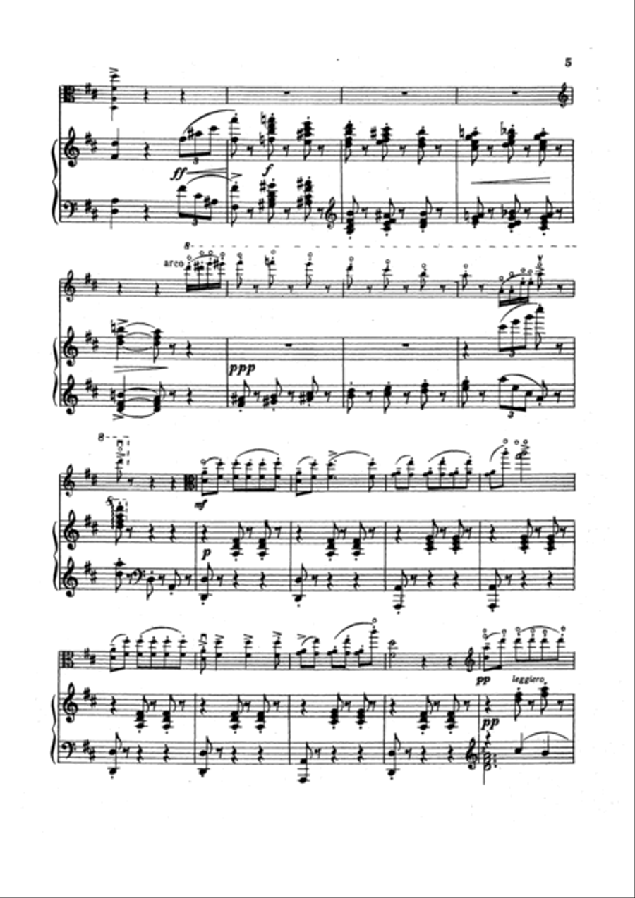 Scherzo Scherzo Viola scores gallery preview page 4
