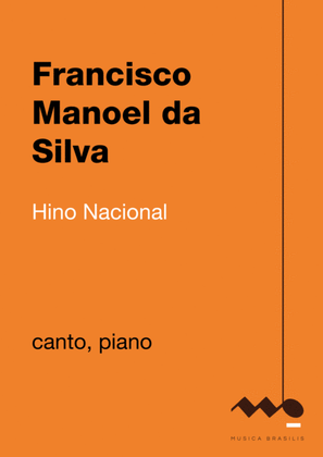 Book cover for Hino Nacional Brasileiro (canto e piano)