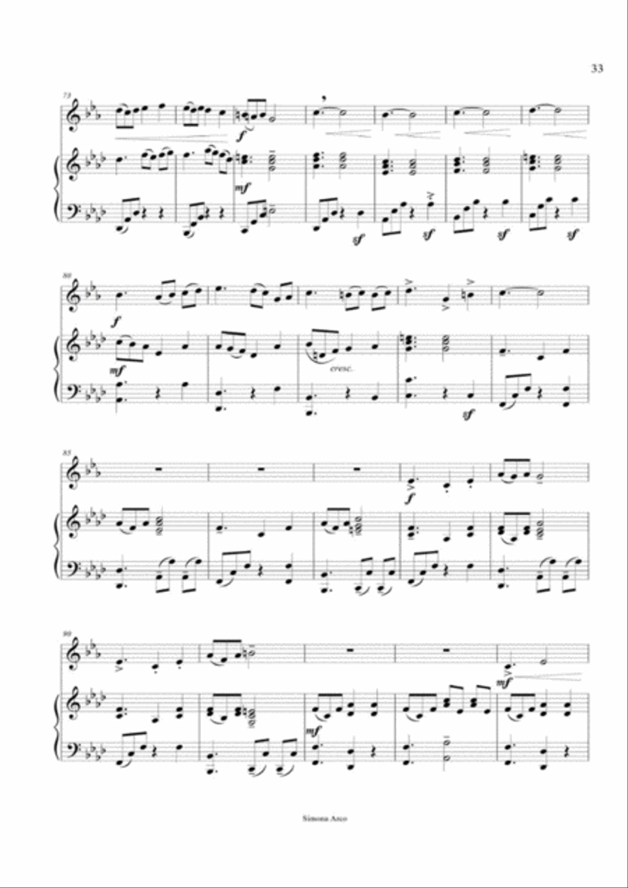 Aria and Dance Horn scores gallery preview page 5