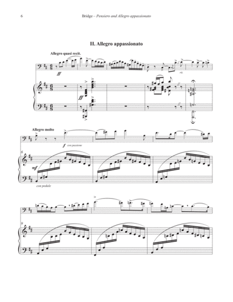 Pensiero and Allegro Appassionato for Euphonium and Piano