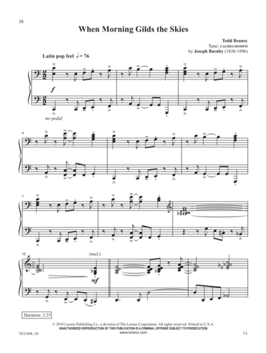 Risen Indeed! Piano Solo scores gallery preview page 23
