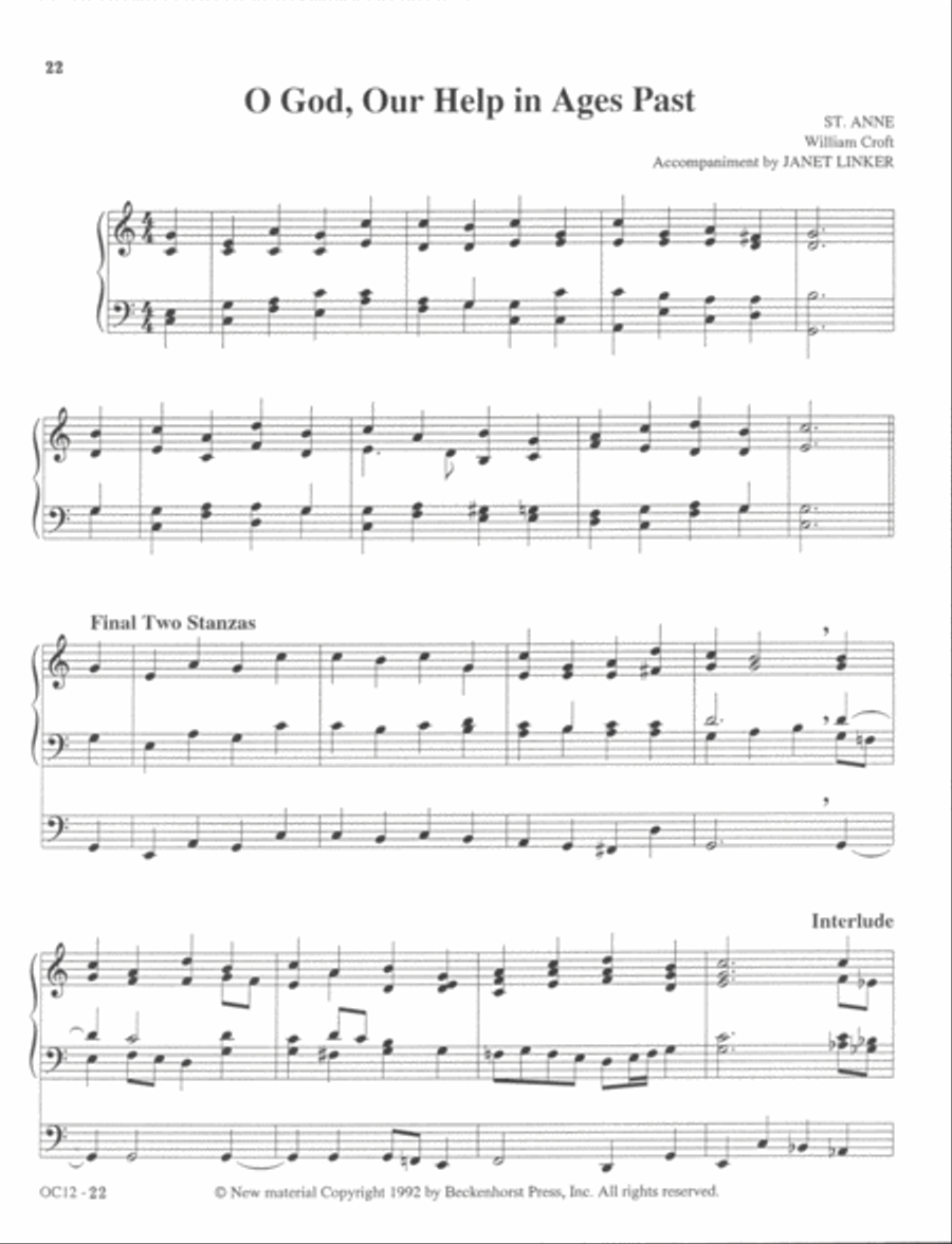 The Last Verse Organ scores gallery preview page 6