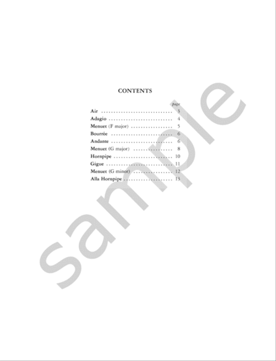 Water Music Piano Solo scores gallery preview page 2