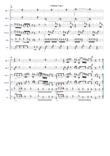Karl Friedrich Abel - Sinfonia Op. 7 n. 1 - Secondo Movimento - Adagio