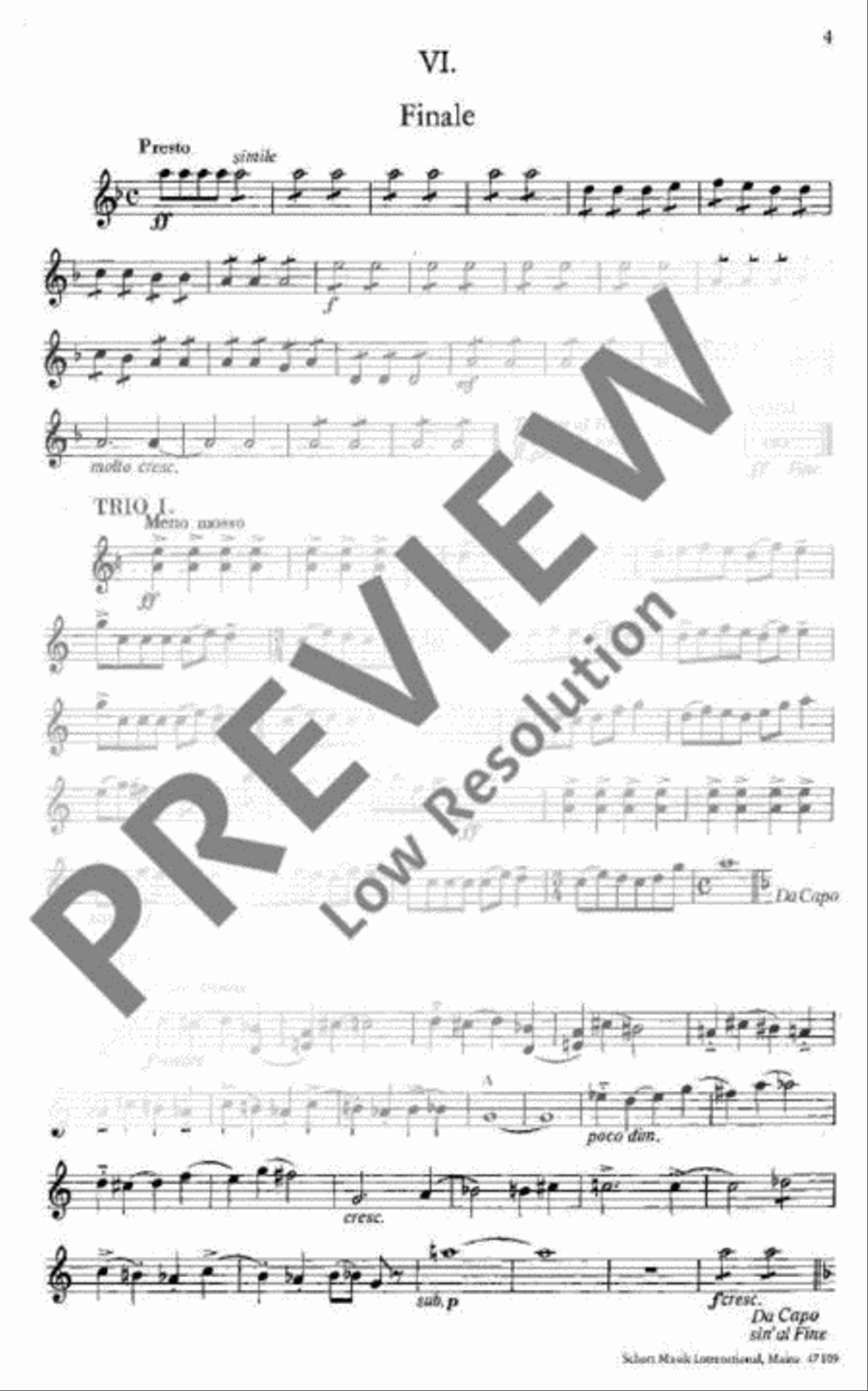 Little Suite 4-Part scores gallery preview page 5
