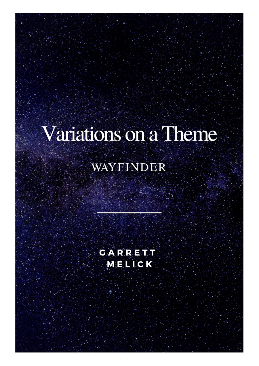 Variations on a Theme: Wayfinder Full Orchestra scores gallery preview page 1