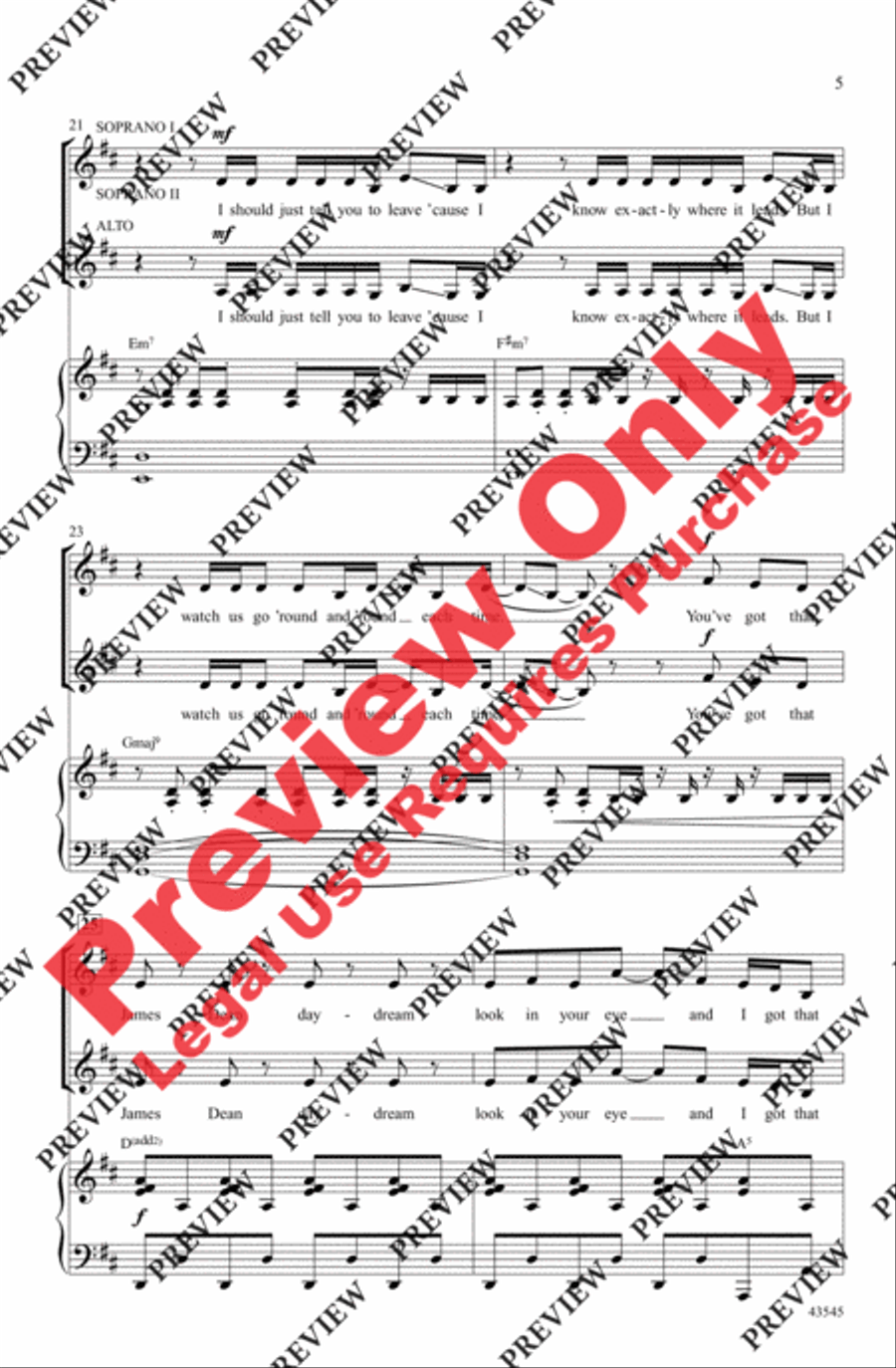 Style Style Women's Choir scores gallery preview page 5