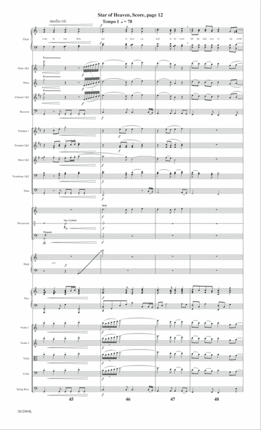 The Heart of Christmas - Full Score Choir scores gallery preview page 180