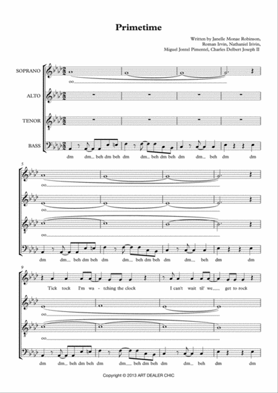 Primetime 4-Part scores gallery preview page 1