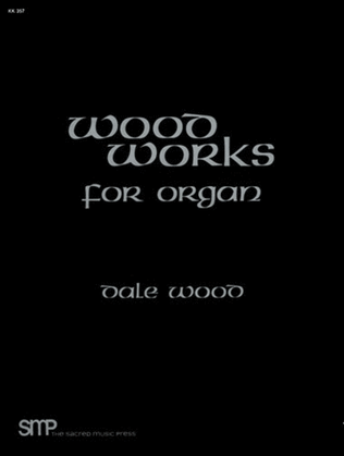 Book cover for Wood Works for Organ, Book 1