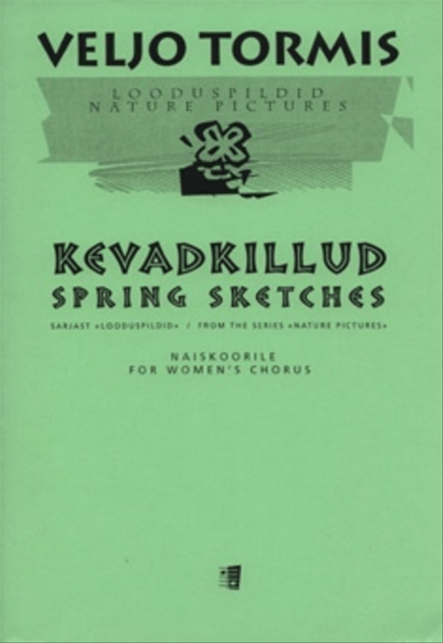 Kevadkillud / Spring Sketches Women's Choir scores gallery preview page 1