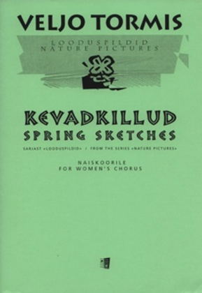 Book cover for Kevadkillud / Spring Sketches