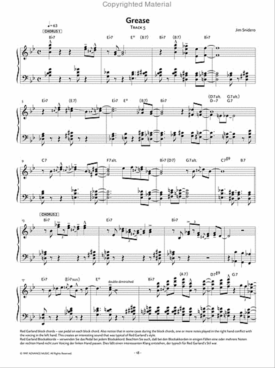 Jazz Conception Piano Jazz Conception Piano Piano Method scores gallery preview page 6