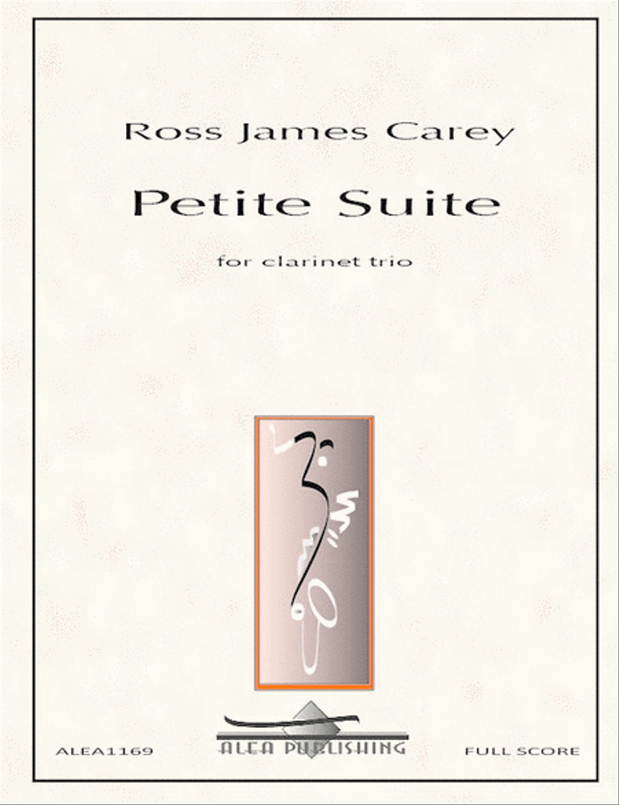 Petite Suite Clarinet Trio scores gallery preview page 1