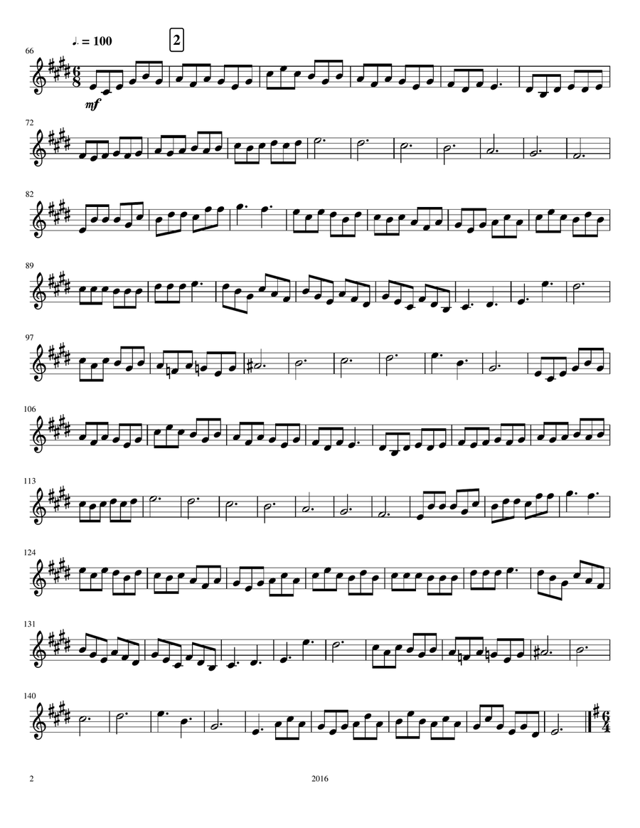 Baritone (TC) Exercises