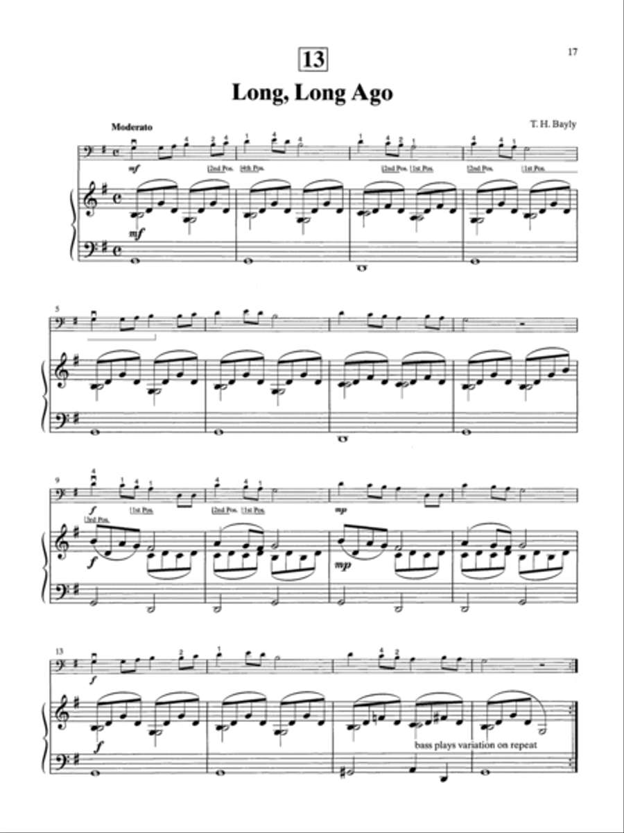 Suzuki Bass School, Volume 2 String Methods scores gallery preview page 5