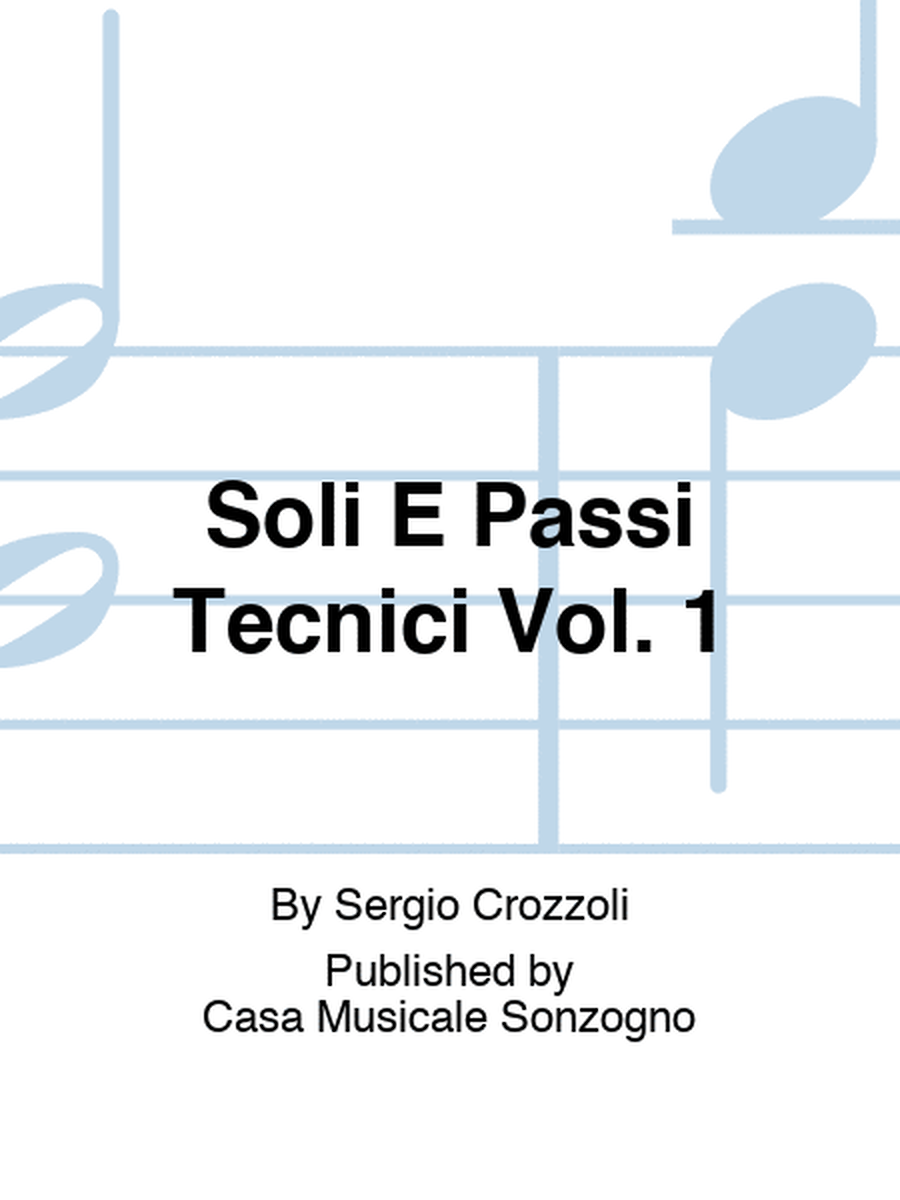 Soli E Passi Tecnici Vol. 1
