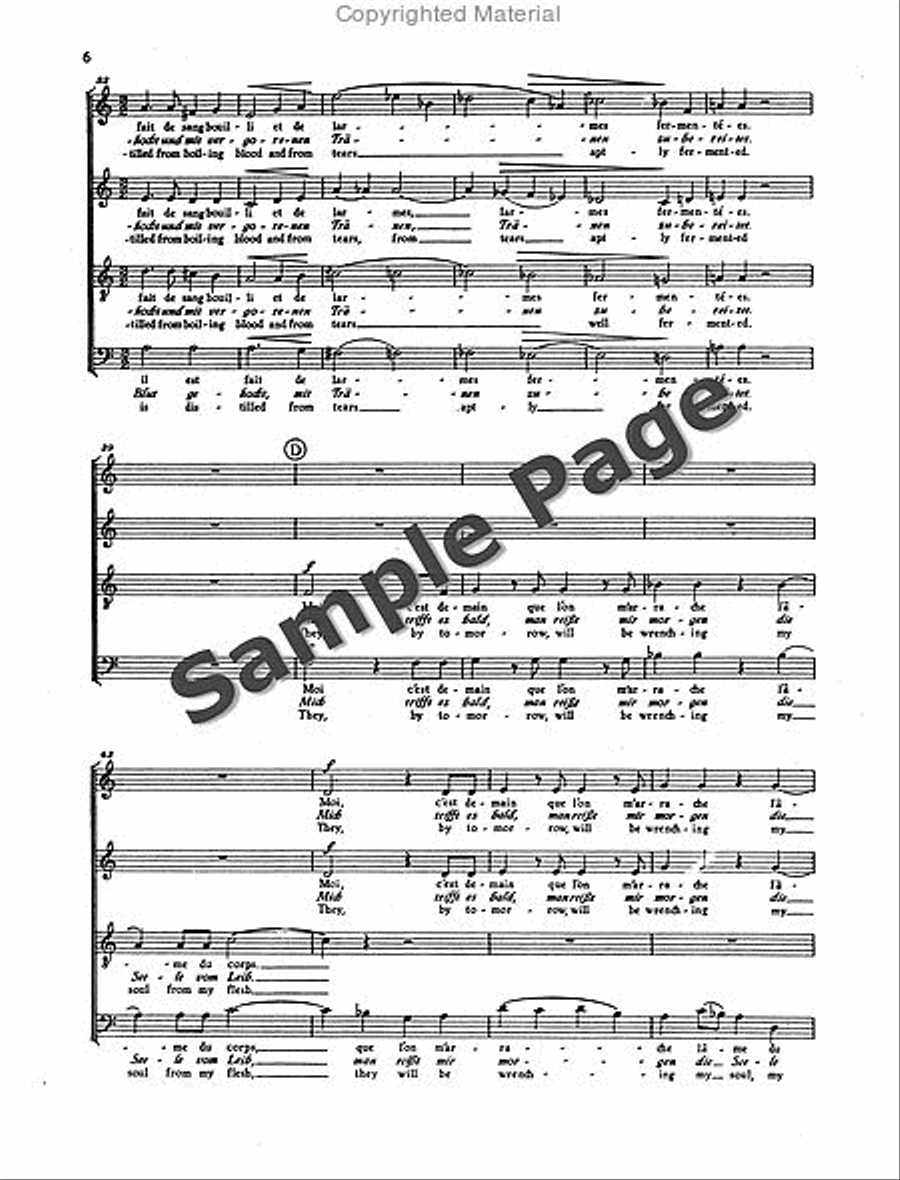 Canticle To Hope Vocal Score 4-Part scores gallery preview page 7