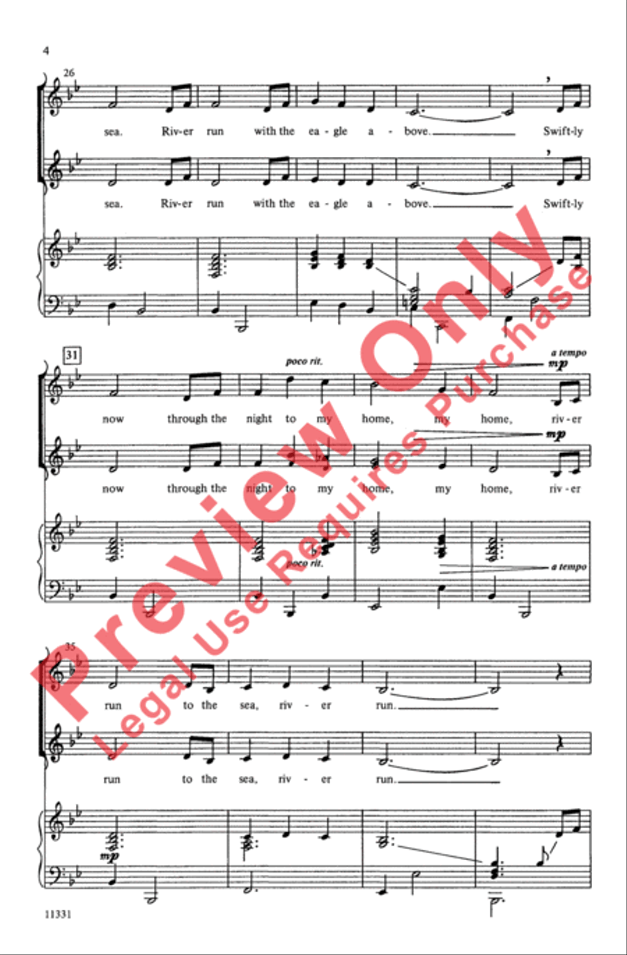 River Run River Run 2-Part scores gallery preview page 4