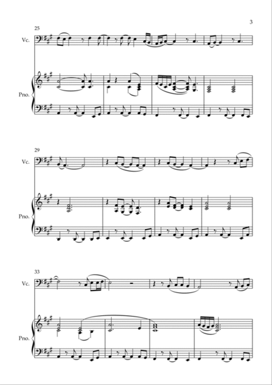 Stand By Me Piano scores gallery preview page 3