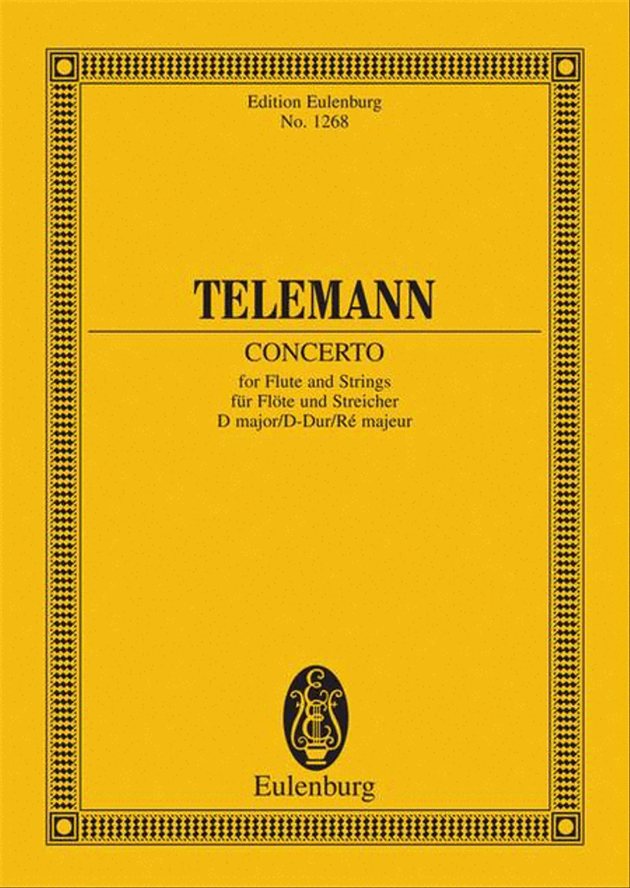 Concerto D major String Orchestra scores gallery preview page 1