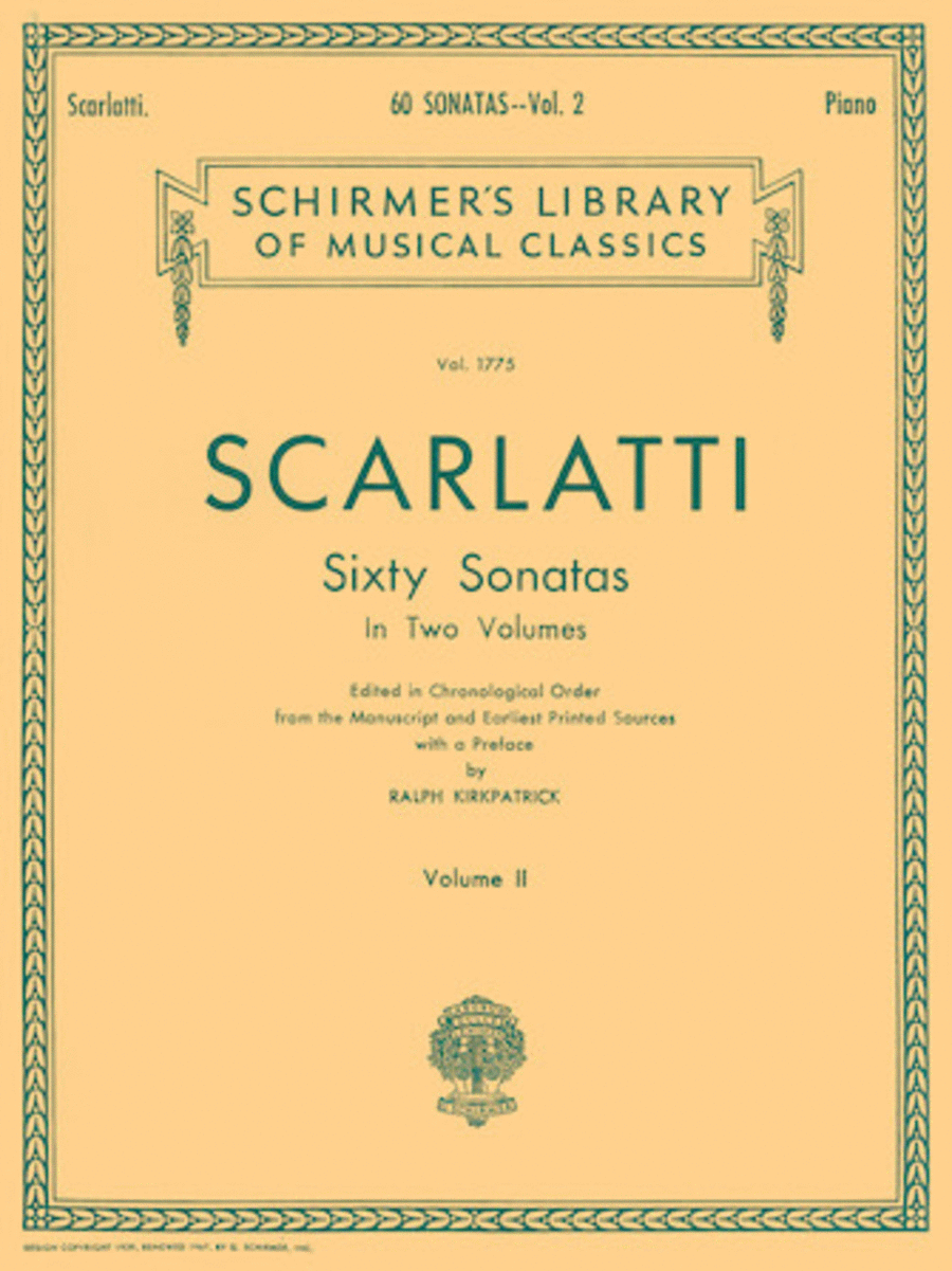 Domenico Scarlatti: 60 Sonatas - Volume 2