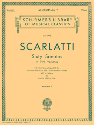 Book cover for 60 Sonatas – Volume 2
