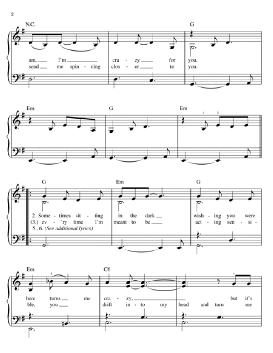Crazy For You Crazy For You Voice scores gallery preview page 2
