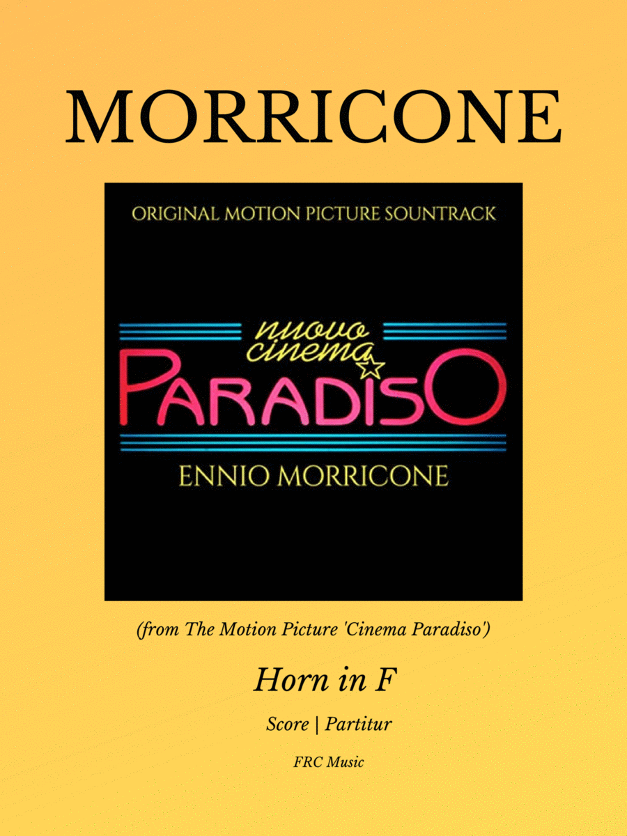 Nuovo Cinema Paradiso Nuovo Cinema Paradiso Horn Solo scores gallery preview page 1