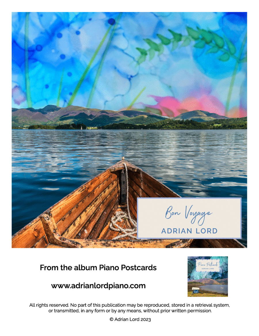 Bon Voyage Piano Solo scores gallery preview page 1