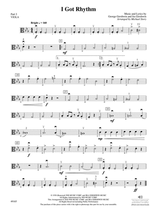 I Got Rhythm: Part 3 - Viola